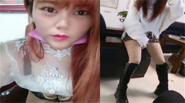 美女应聘主播惨遭潜规则，面试间被面试官操到腿软！